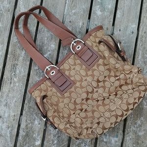 Coach shoulder bag, large